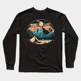 Summer Night Long Sleeve T-Shirt